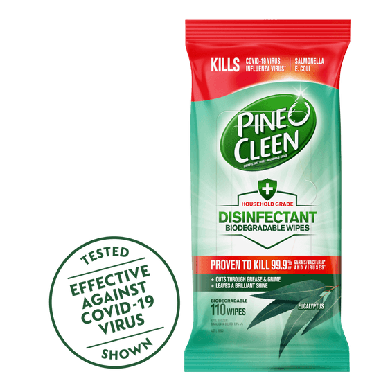 Pine O Cleen Disinfectant Wipes Eucalyptus 110s