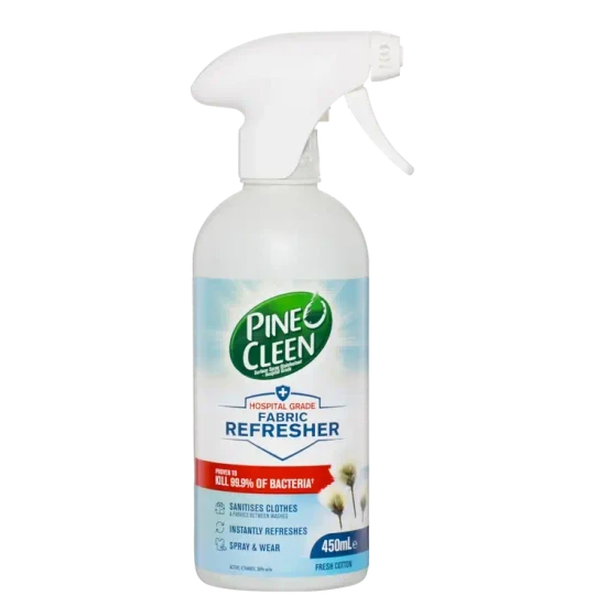 Pine O Cleen Fabric Refresher Antibacterial Spray 450ml Fresh Cotton
