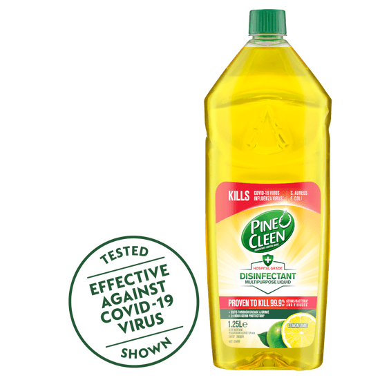 Pine O Cleen Antibacterial Liquid Disinfectant 1.25L Lemon Lime