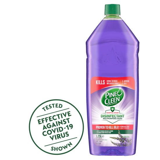 Pine O Cleen Antibacterial Liquid Disinfectant 1.25L Lavender