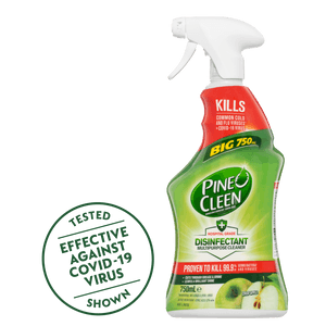 Pine O Cleen Disinfectant Multipurpose Cleaner Trigger Spray 750ml Crisp Apple