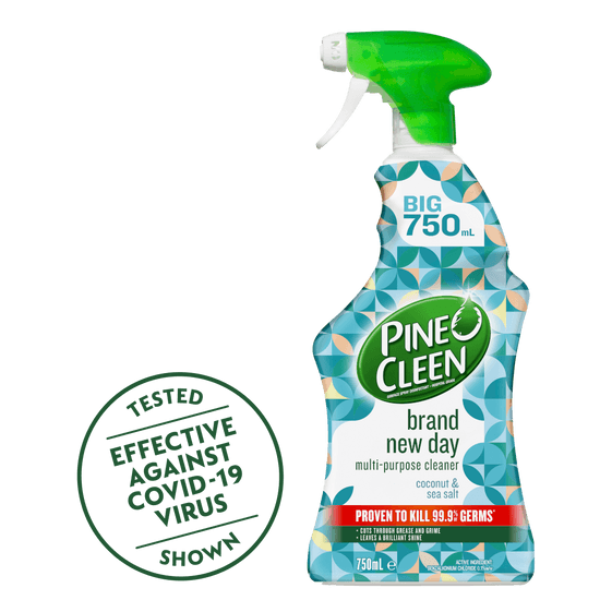 Pine O Cleen Brand New Day Multipurpose Cleaner Trigger Spray 750ml Coconut & Sea Salt